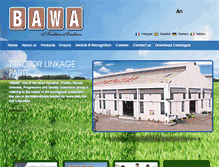 Tablet Screenshot of bawatractor.com
